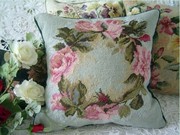 Gorgeous Wool Needlepoint Cushion Cover/Pillow Sham 252